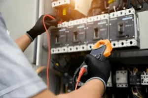 جهاز كشف التماس الكهرباء في الأسلاك