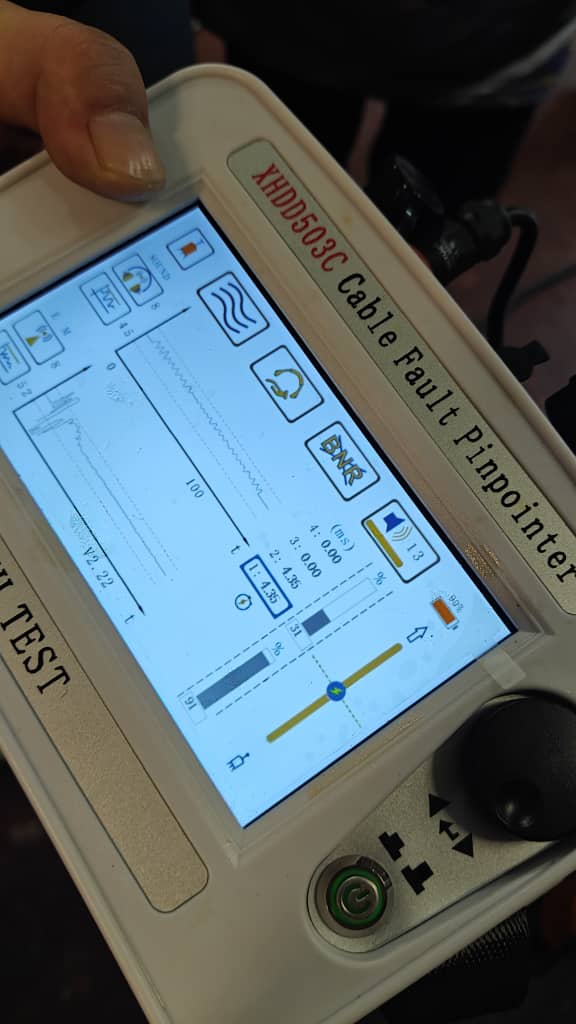 مسار الكابلات الأرضية