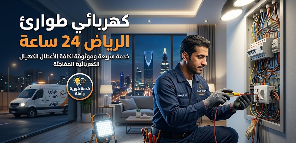 كهربائي طوارئ الرياض