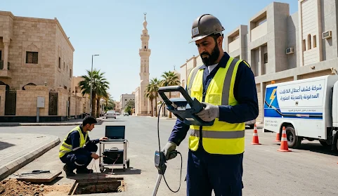 شركة كشف أعطال الكابلات المدفونه بالمدينة المنورة