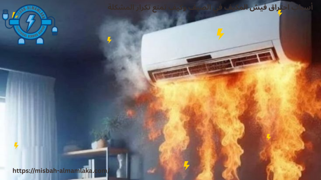 أسباب احتراق فيش المكيف