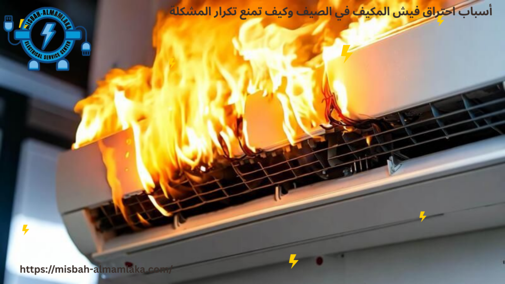 أسباب احتراق فيش المكيف