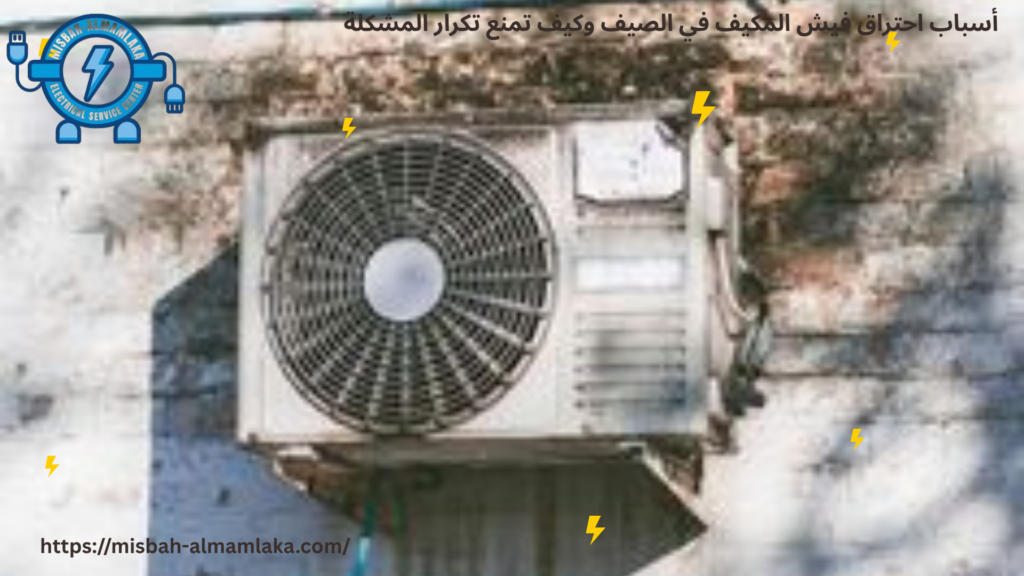 أسباب احتراق فيش المكيف